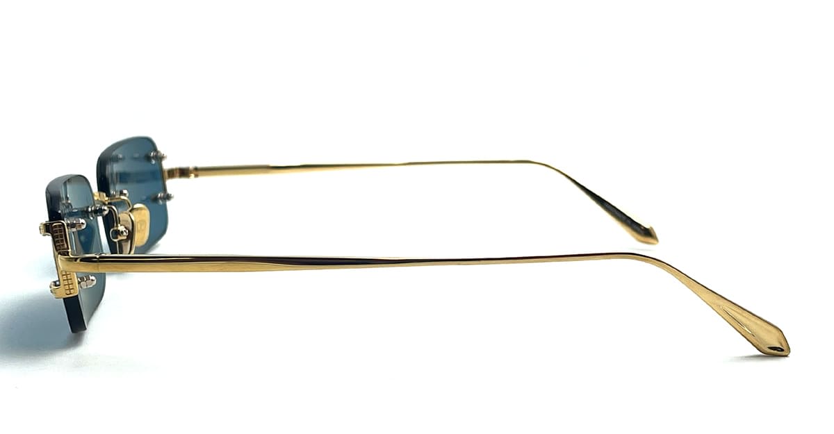 Linda Farrow Taylor - Yellow Gold Sunglasses In Gold