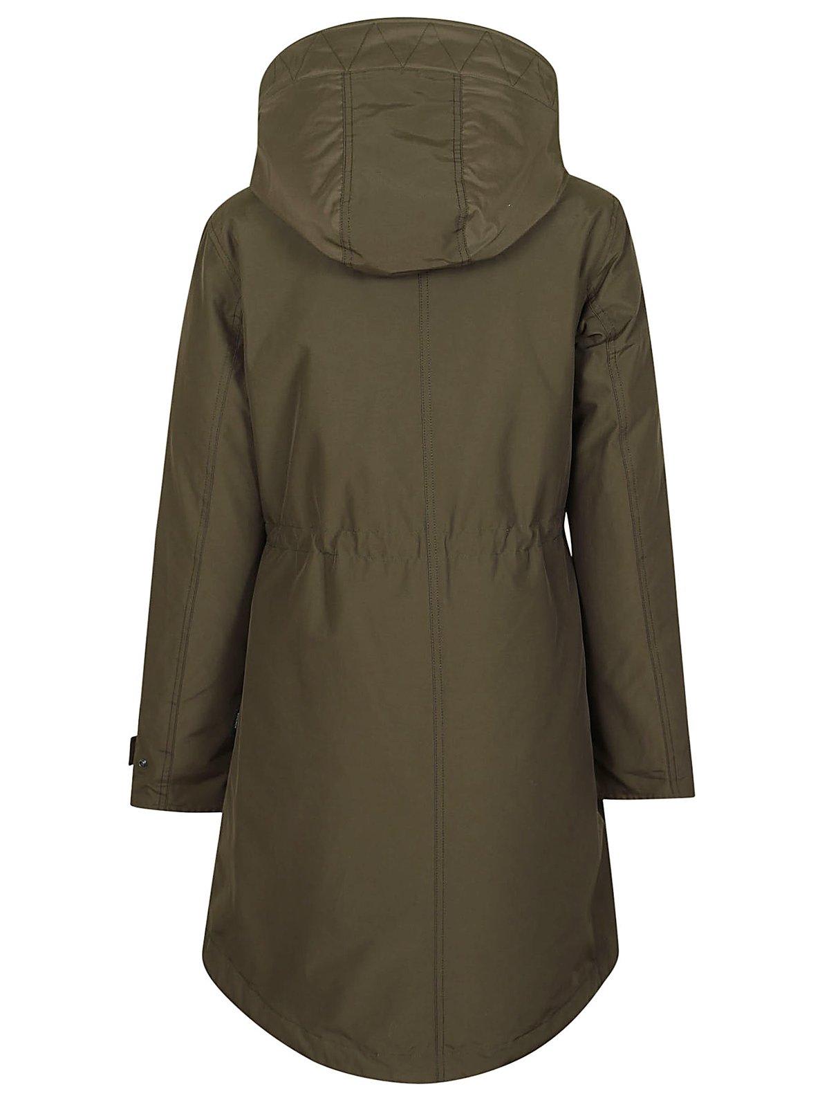 Woolrich Ramar Straight Hem Parka In Green
