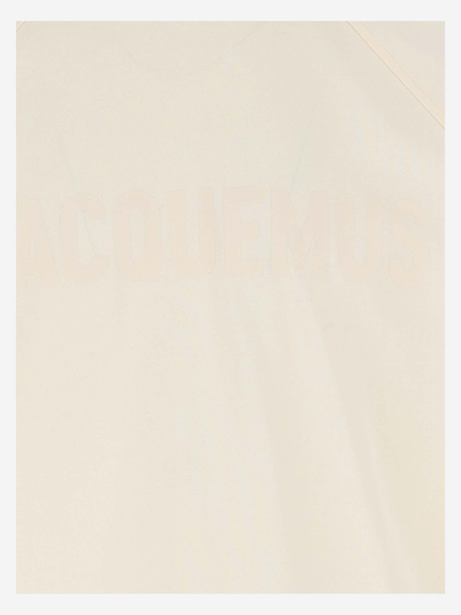 JACQUEMUS STRETCH COTTON T-SHIRT WITH LOGO