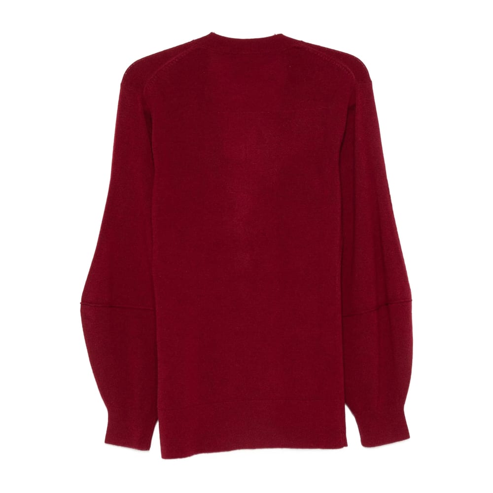 The Garment Sweater In Burgundy