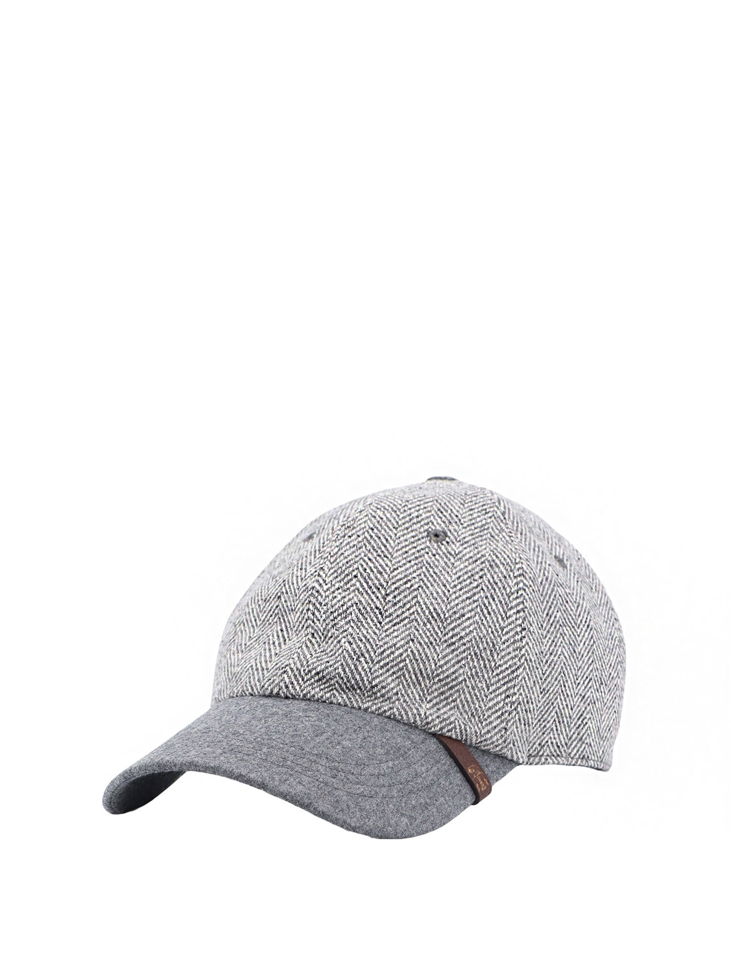 Shop Brunello Cucinelli Hat In Grey