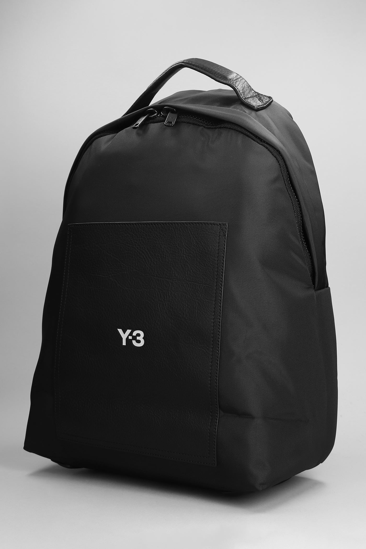 Shop Y-3 Backpack In Black Polyamide