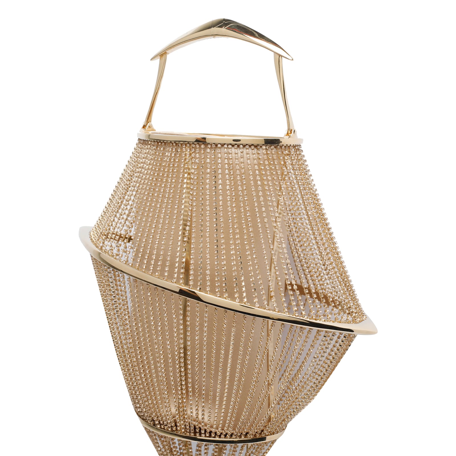Benedetta Bruzziches Lumiere An Italian Afternoon Handbag In Gold