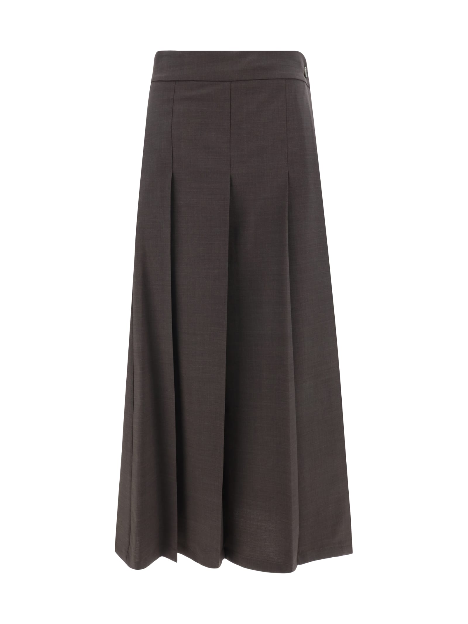 Shop P.a.r.o.s.h Lille24 Skirt In Marrone