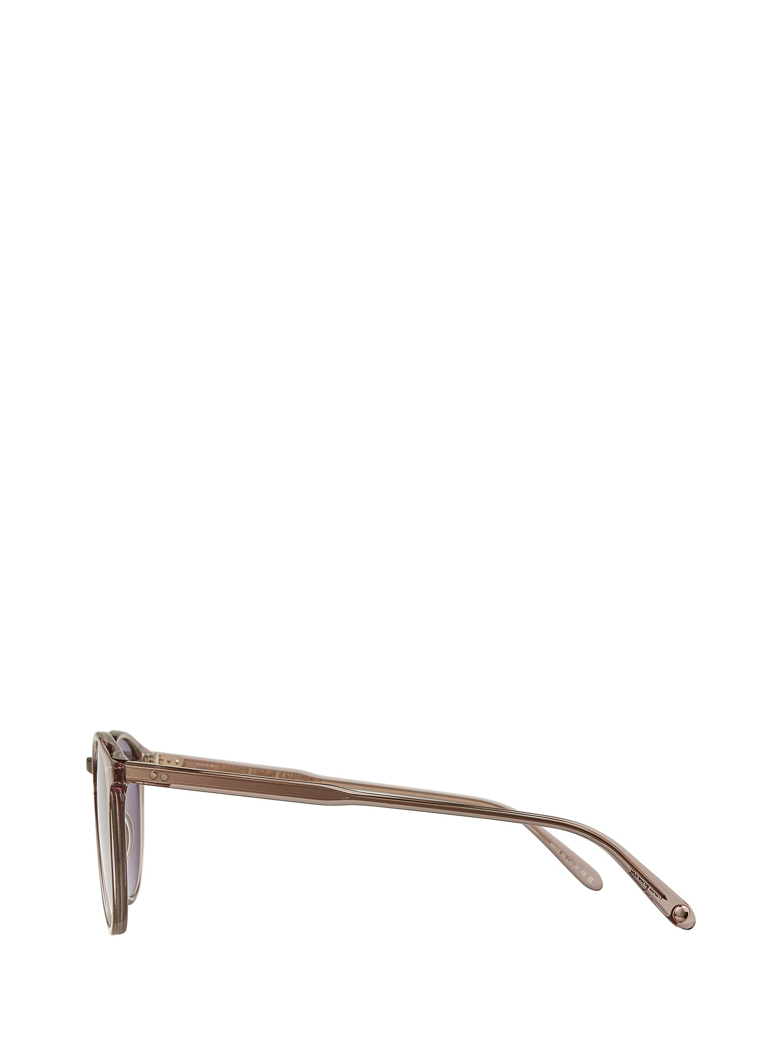 Shop Garrett Leight Morningside Sun Desert Rose/semi-flat Black Licorice Sunglasses