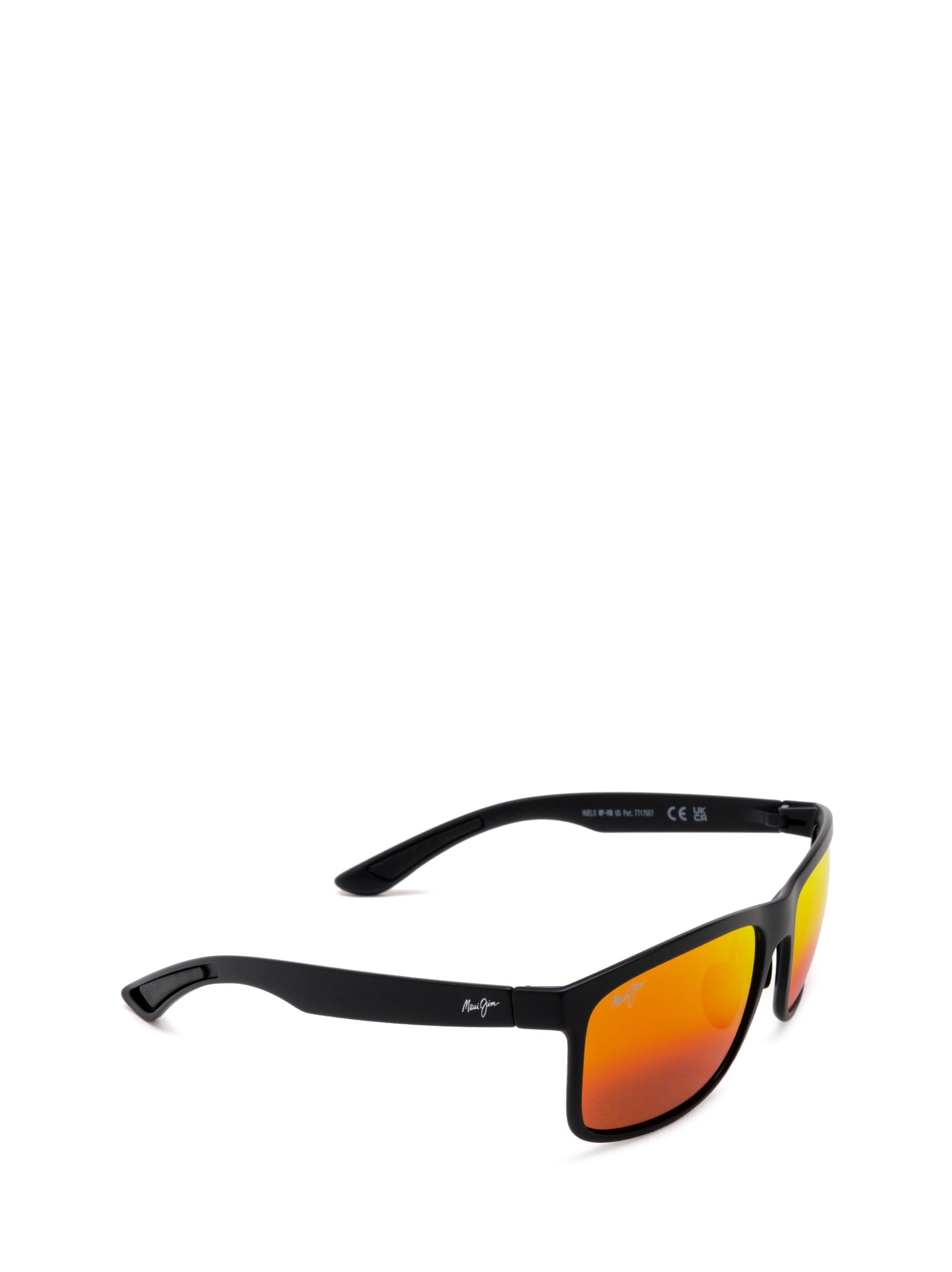 Shop Maui Jim Mj449 Matte Black Sunglasses