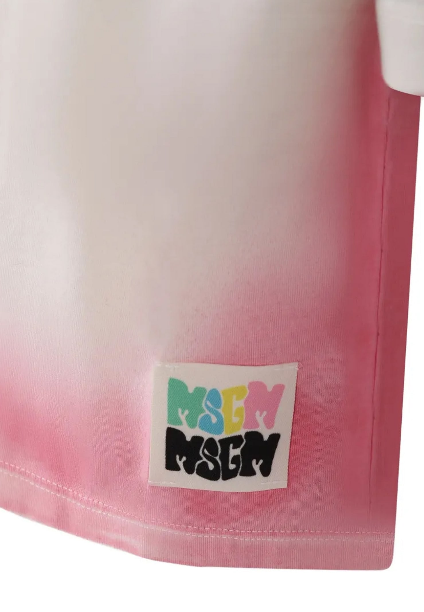 Msgm Cotton T-shirt In Pink