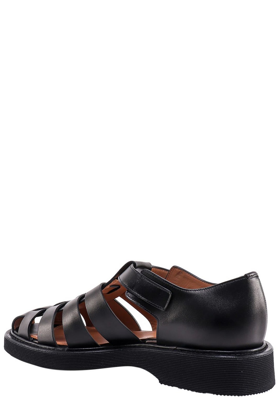 Shop Church's Hove Buckle Sandals In Black