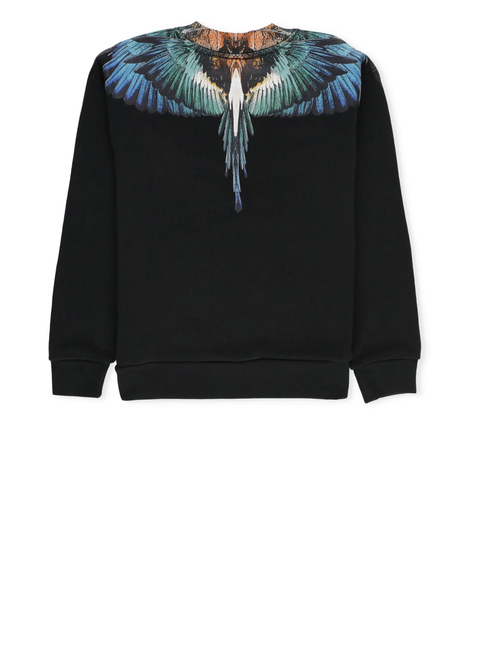 Shop Marcelo Burlon County Of Milan Icon Wings Sweatshirt In Black Bl