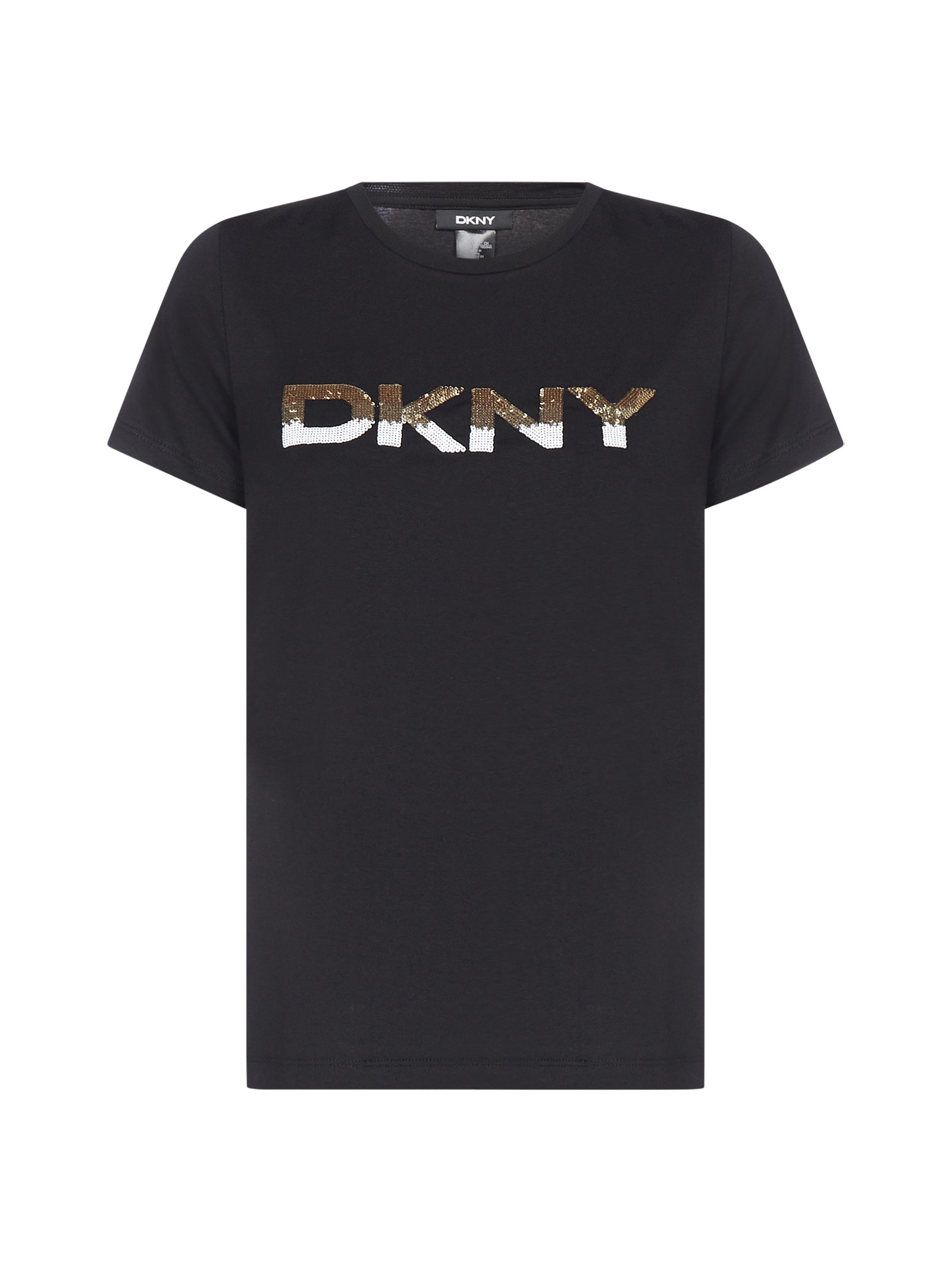 DKNY T-SHIRT,P0JWSDNA -BLACKGOLD