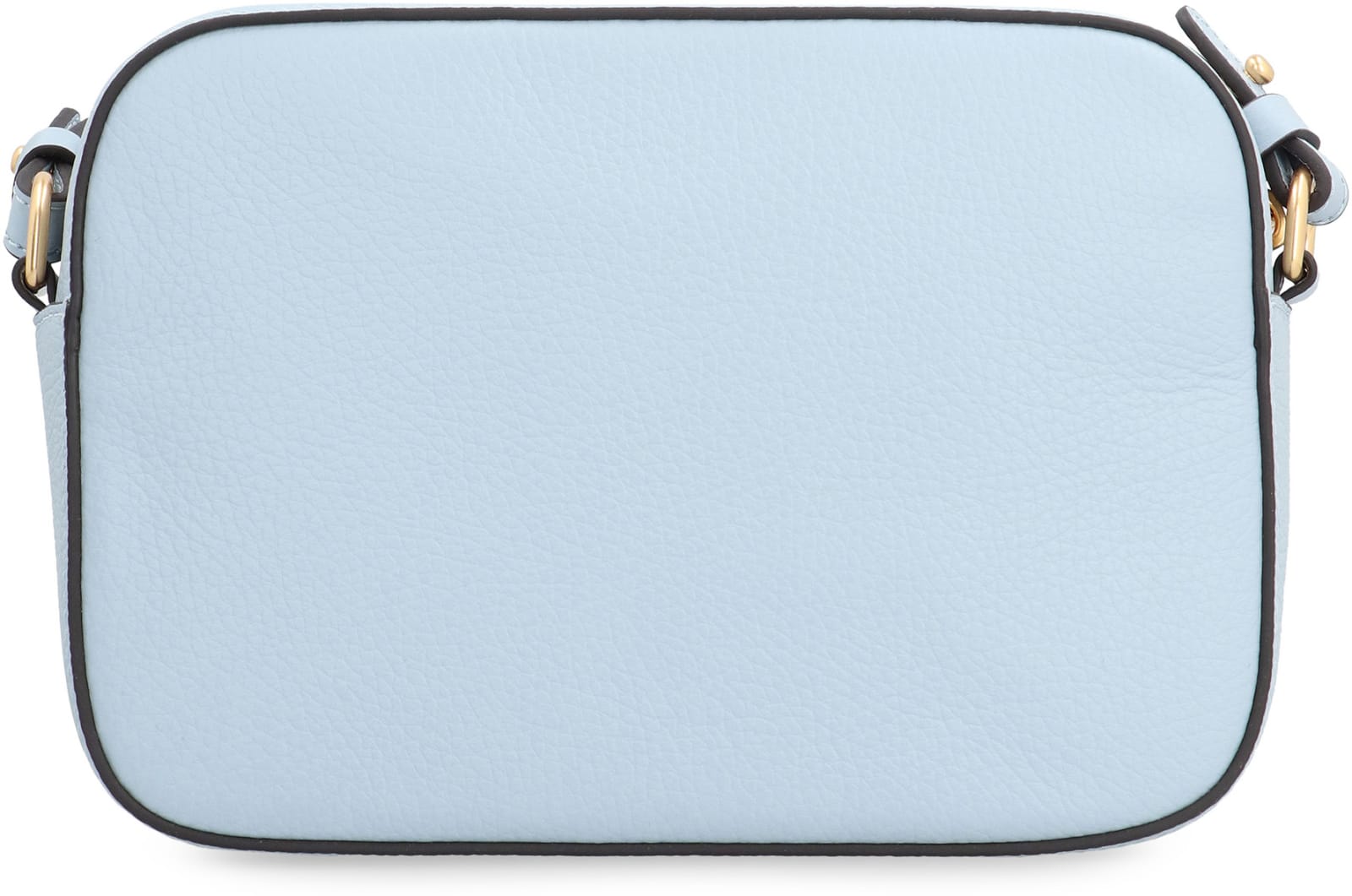 Shop Coccinelle Beat Soft Leather Crossbody Bag In Mist Blue