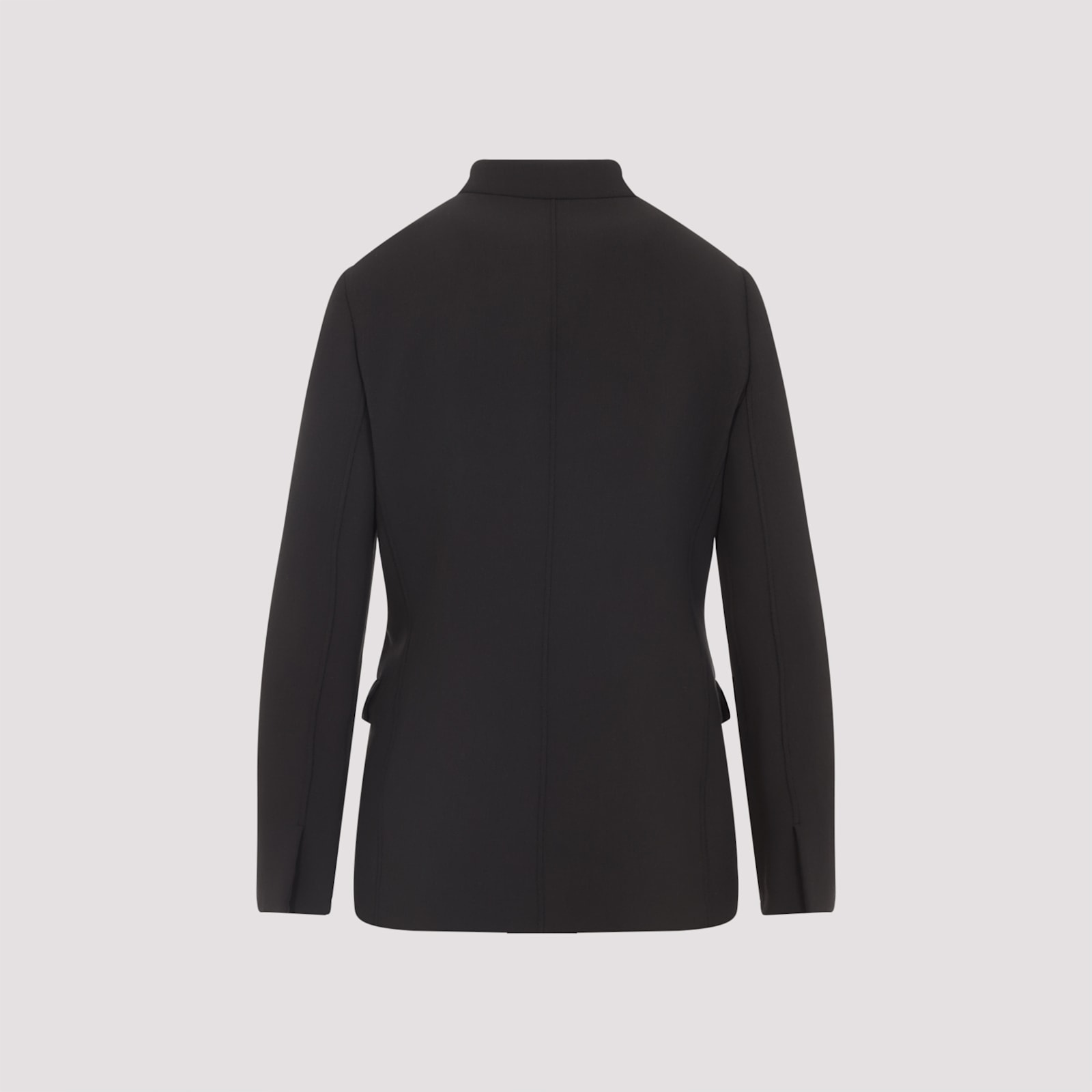 Giorgio Armani Virgin Wool Jacket In Black