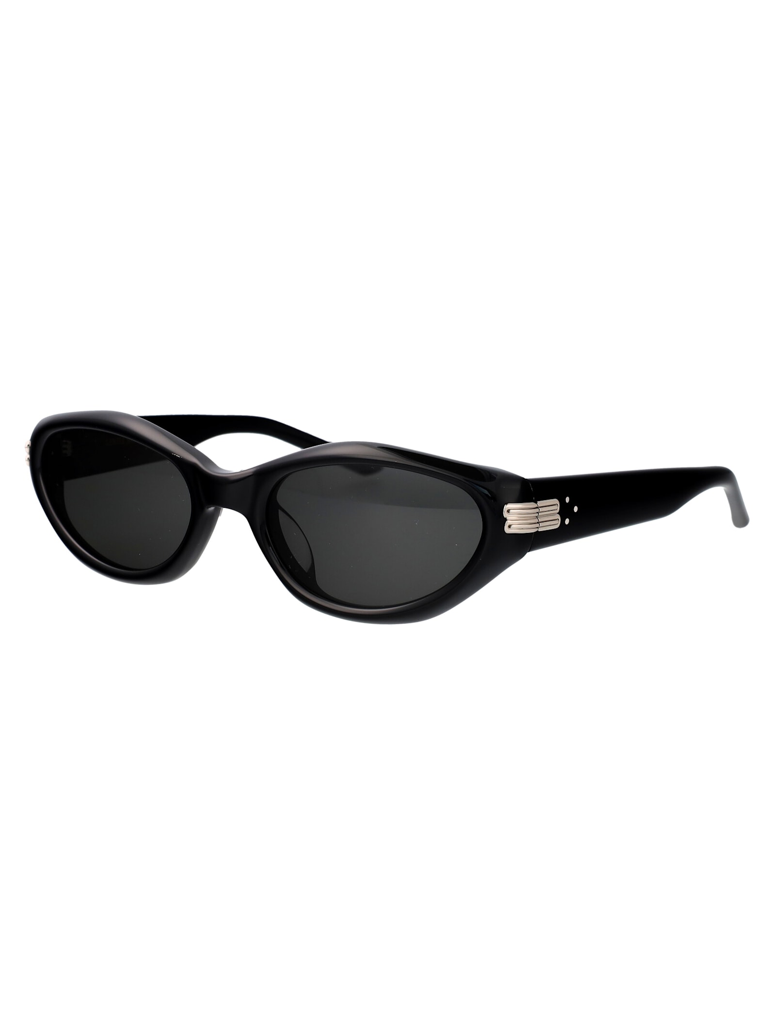 Shop Gentle Monster Kiko Sunglasses In 01 Black