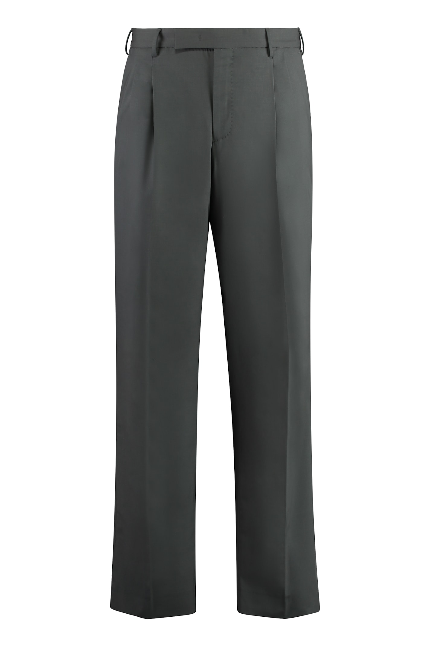 Wool Blend Trousers