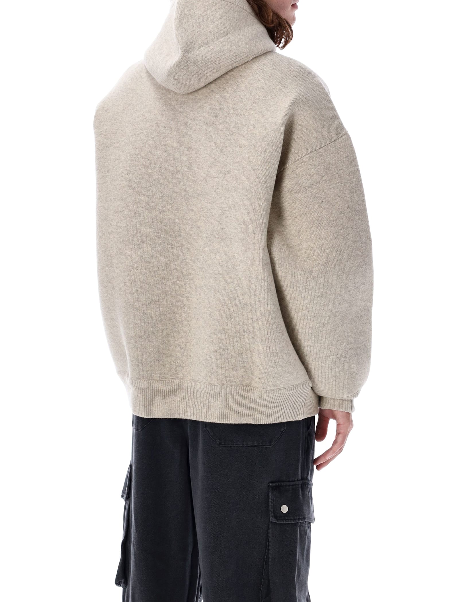 Isabel Marant Igor Hooded Jacket In Light Grey