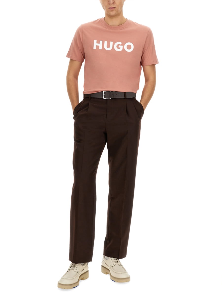 HUGO BOSS T-SHIRT WITH LOGO