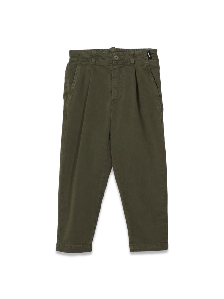 Aspesi Cotton Pants In Green