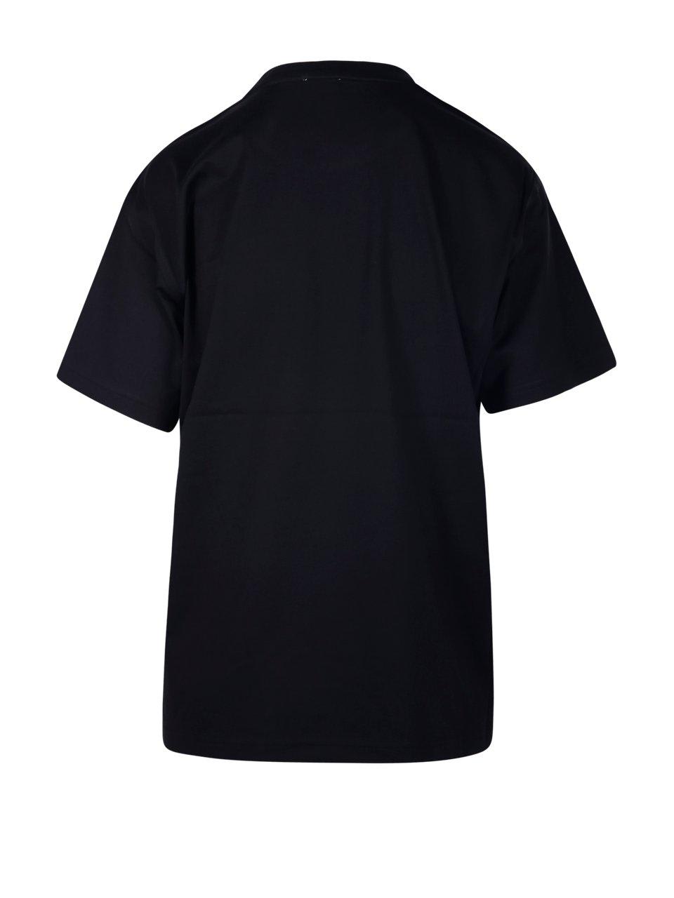 Shop Burberry Vintage Check-detailed Crewneck T-shirt In Black