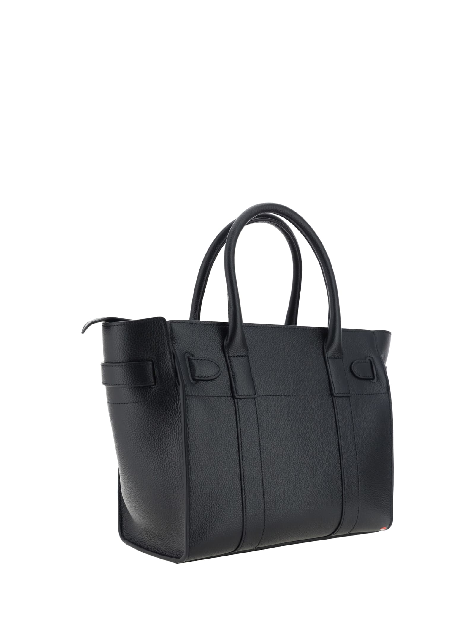 Shop Mulberry Bayswater Handbag In Black