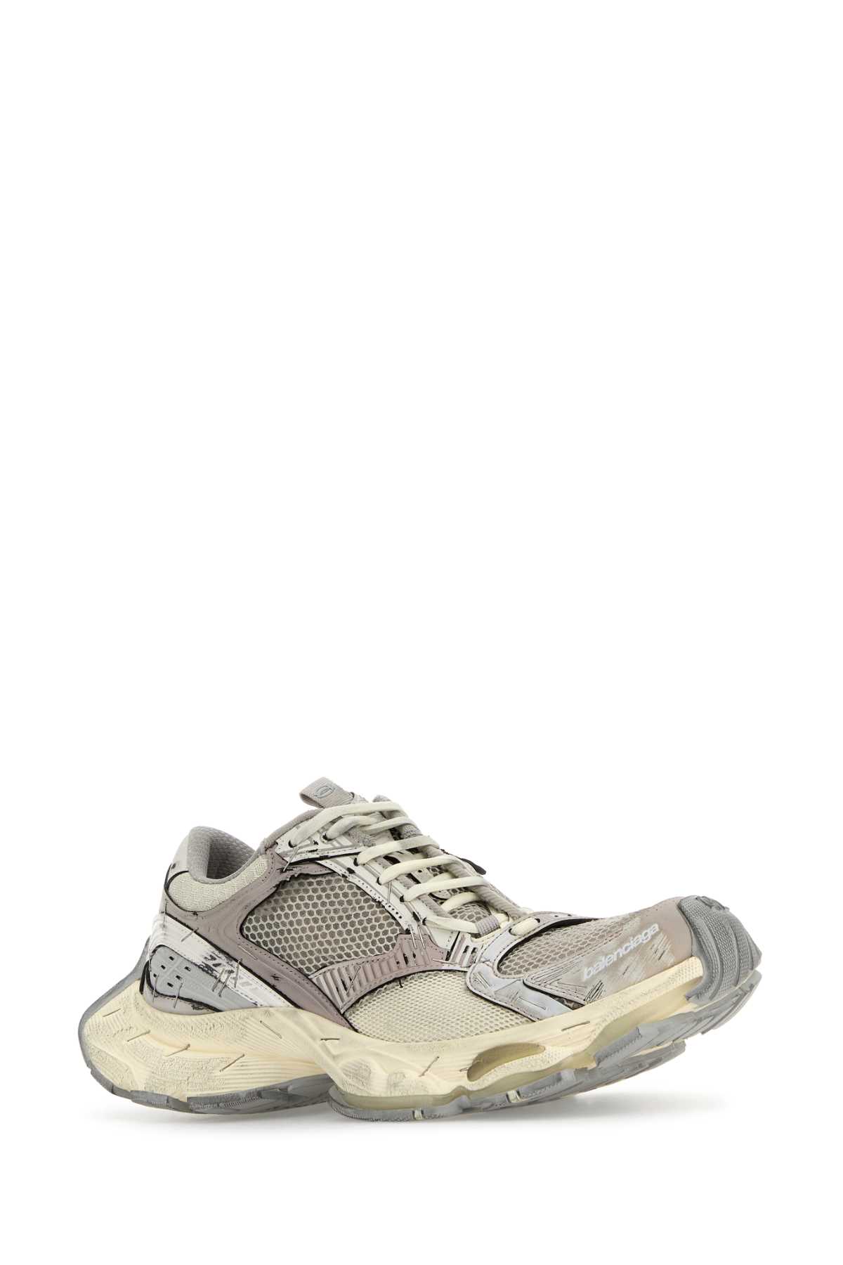 Balenciaga Men's Sneaker Stapler Beige/gray | Size 44 | 803681w3st4