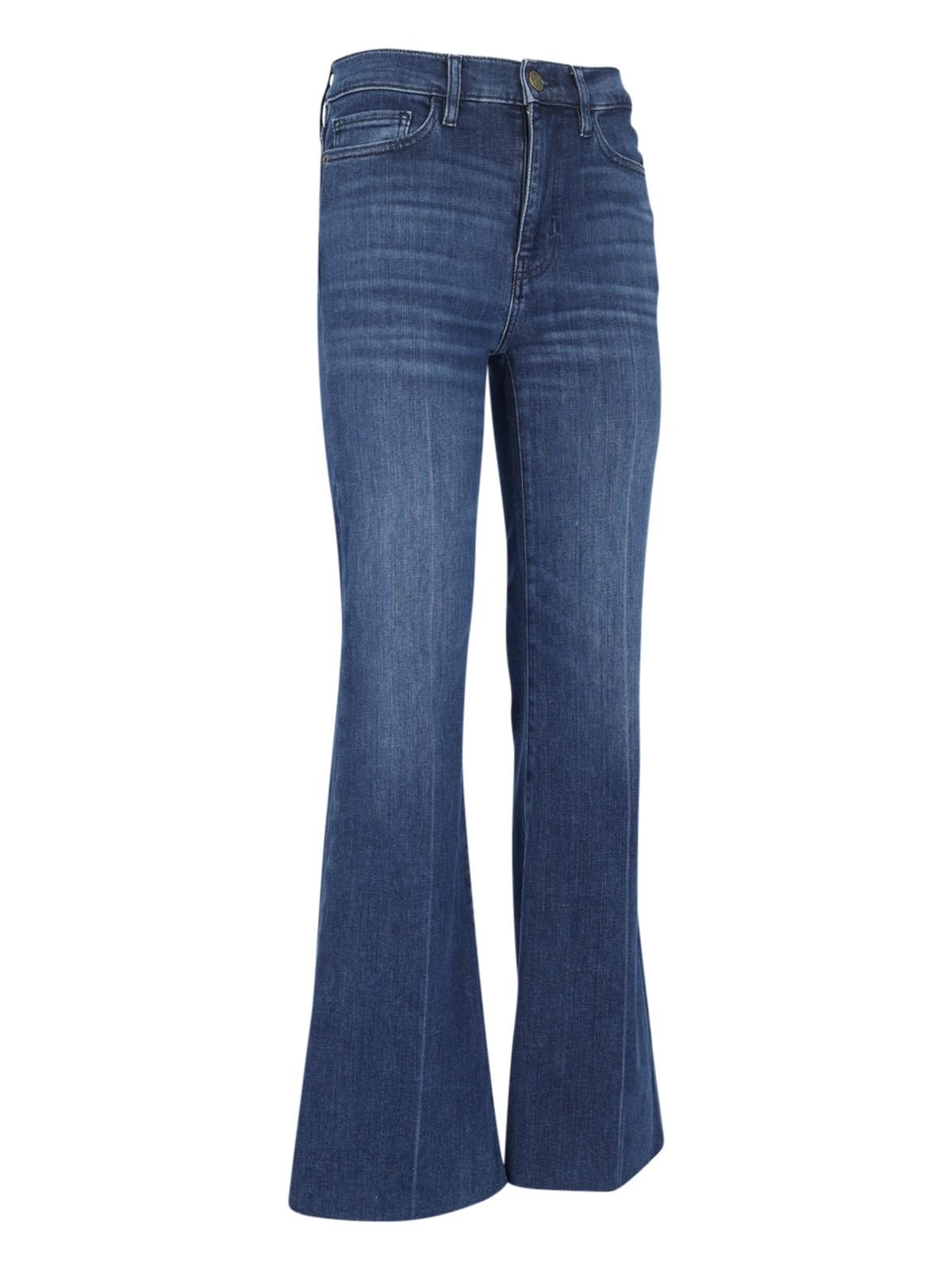 Shop Frame Le Easy Bootcut Jeans In Calvin