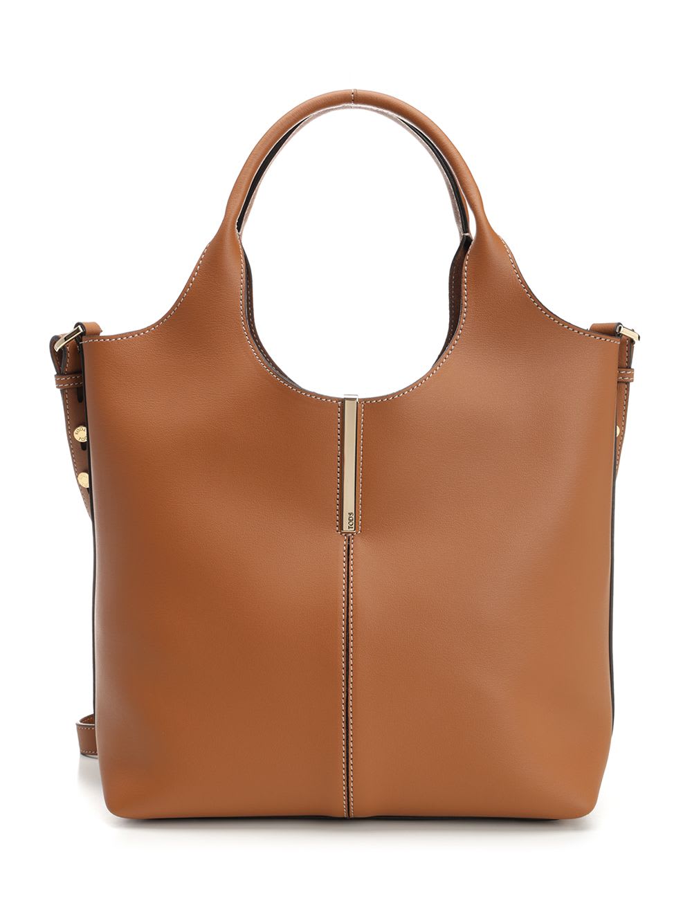 Tod's Ebr Small Shoulder Bag In Brown