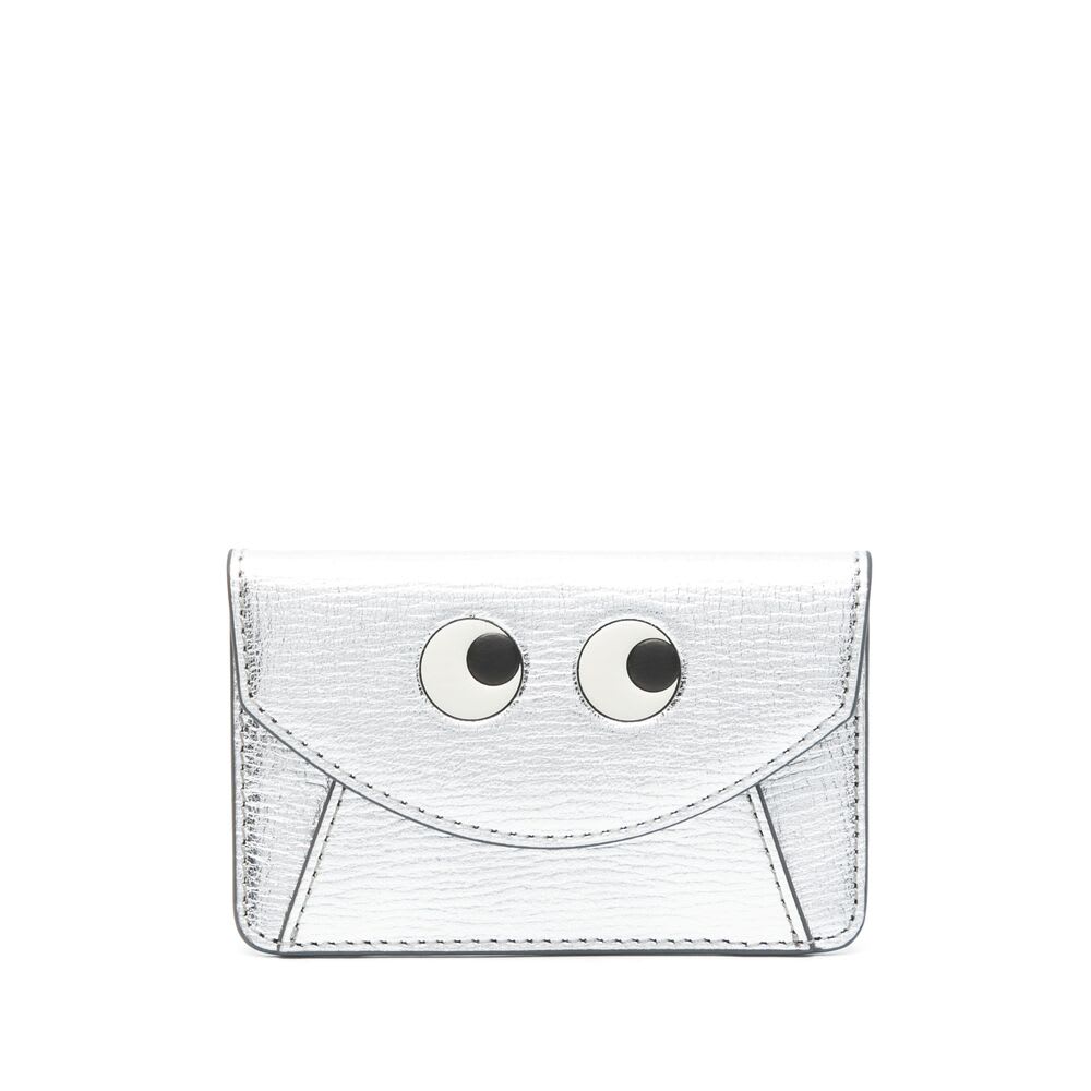 Anya Hindmarch Small Leather Goods In Silver