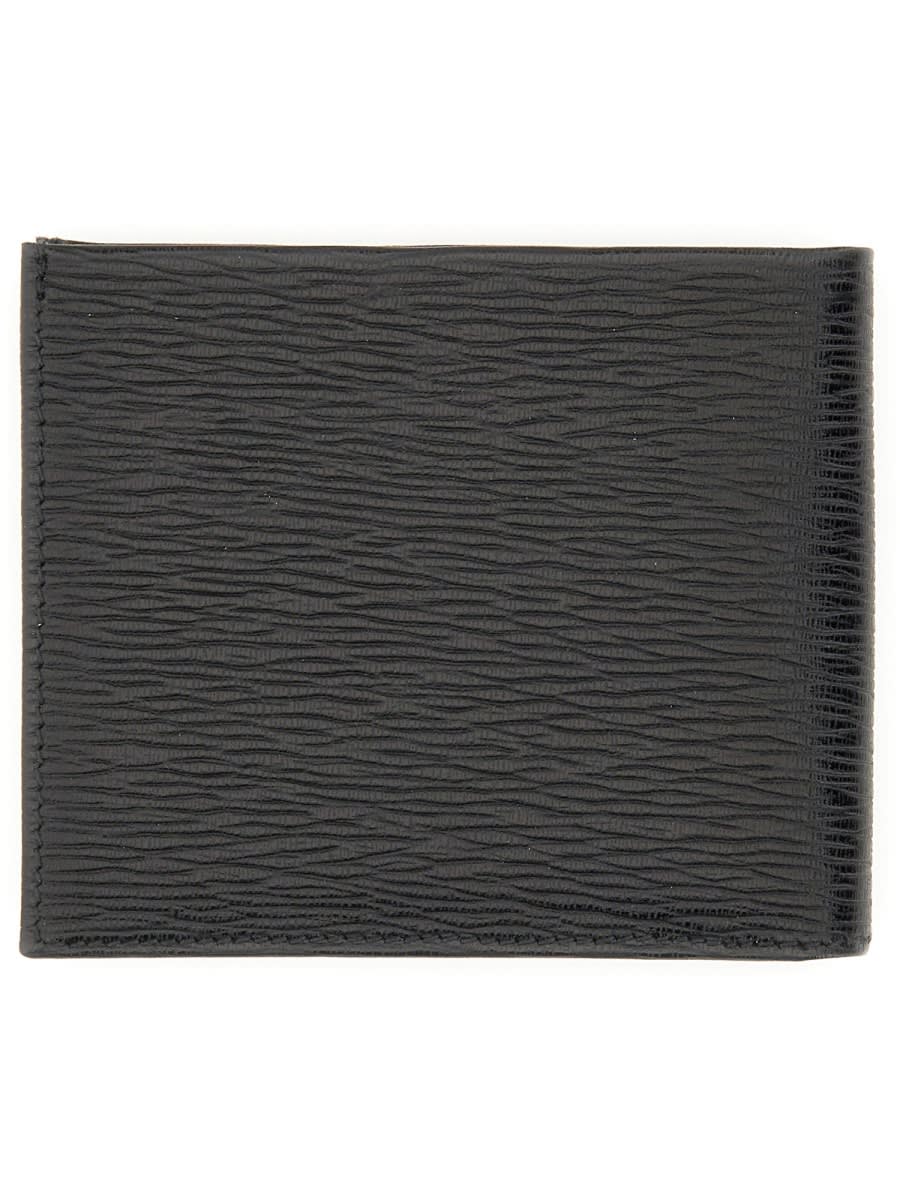 Ferragamo Gancini Wallet In Black