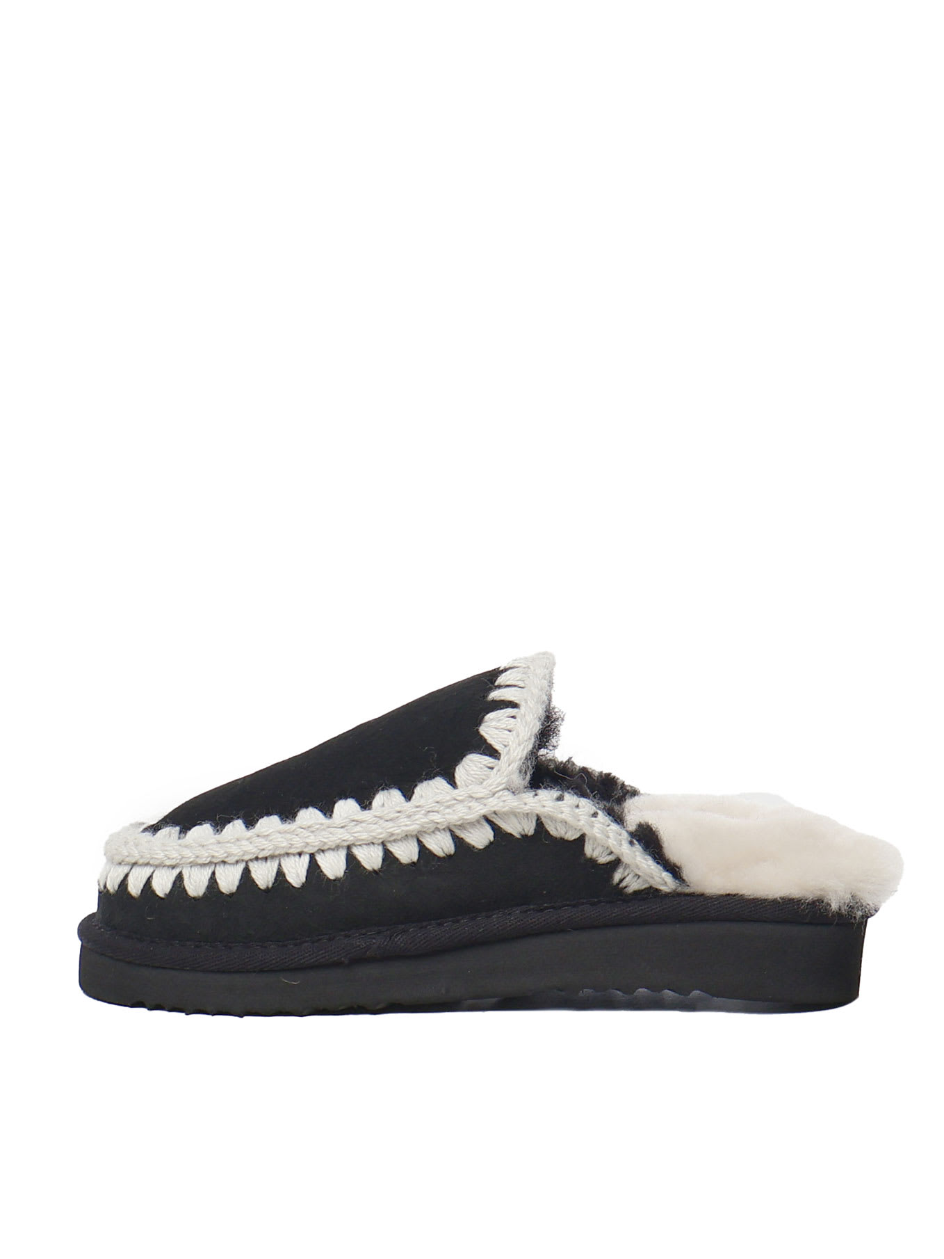 Mou Eskimo Slipper In Black
