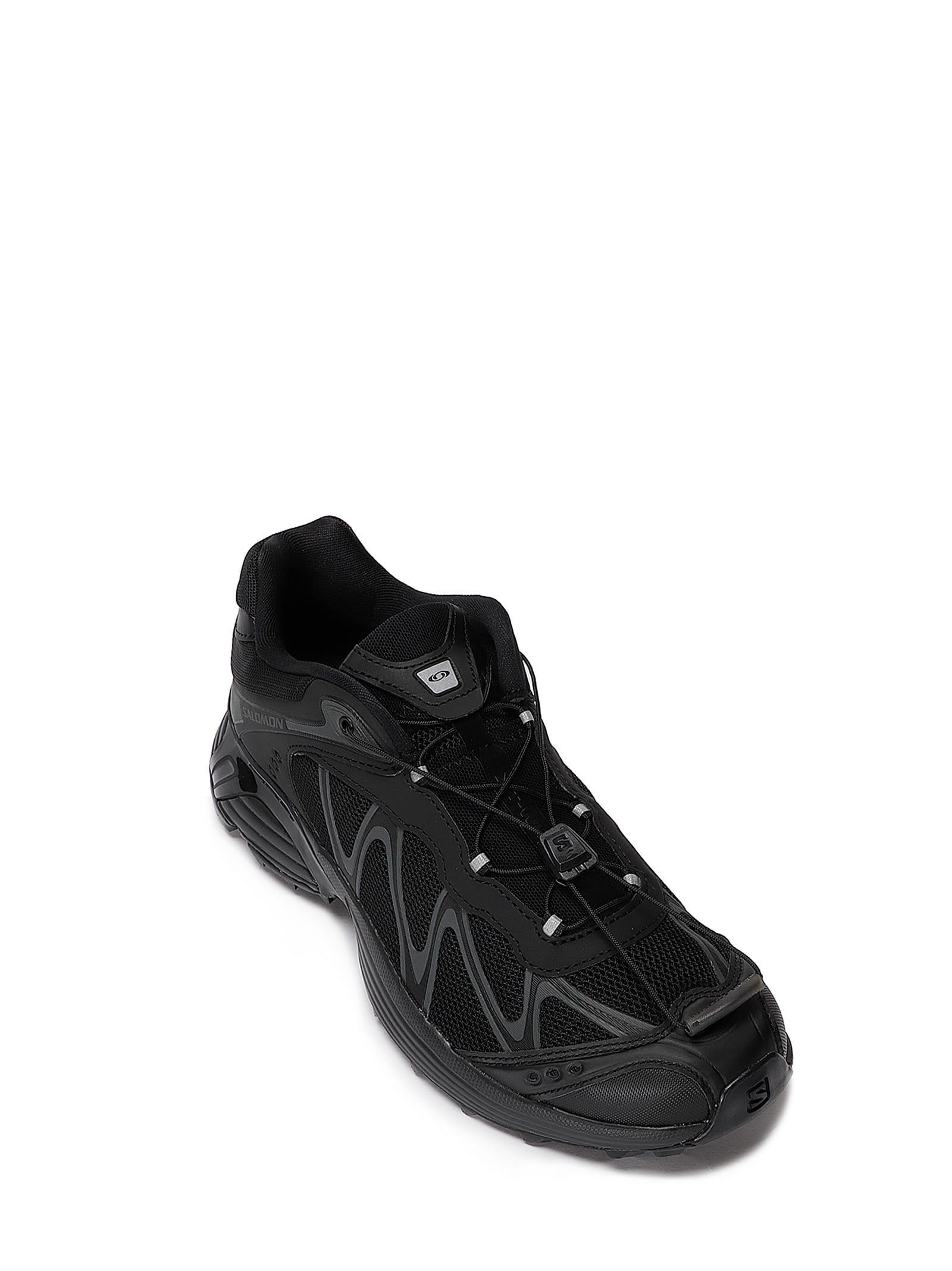 Salomon Xt-whisper Mesh And Rubber Sneakers In Black
