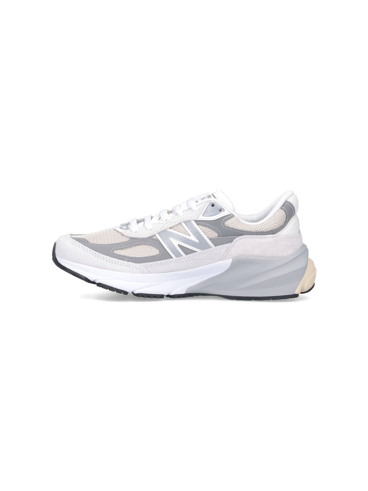 Shop New Balance 990v6 Sneakers In White