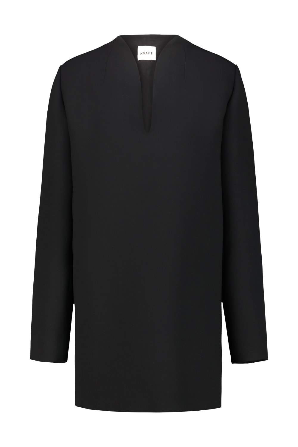 Khaite Aleena Minidress In Black