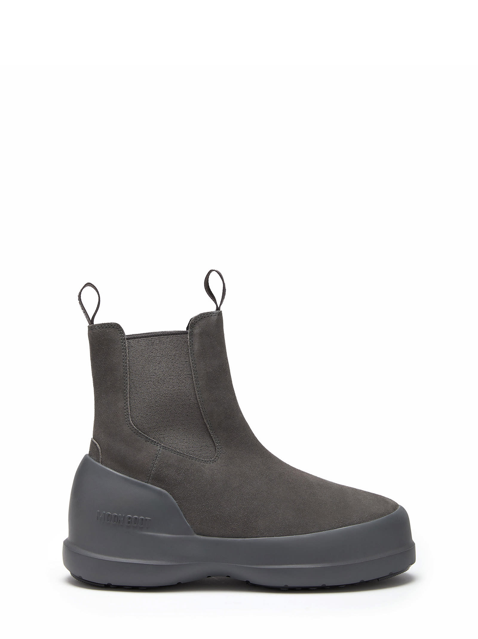 Shop Moon Boot Luna Chelsea Boots In Grey