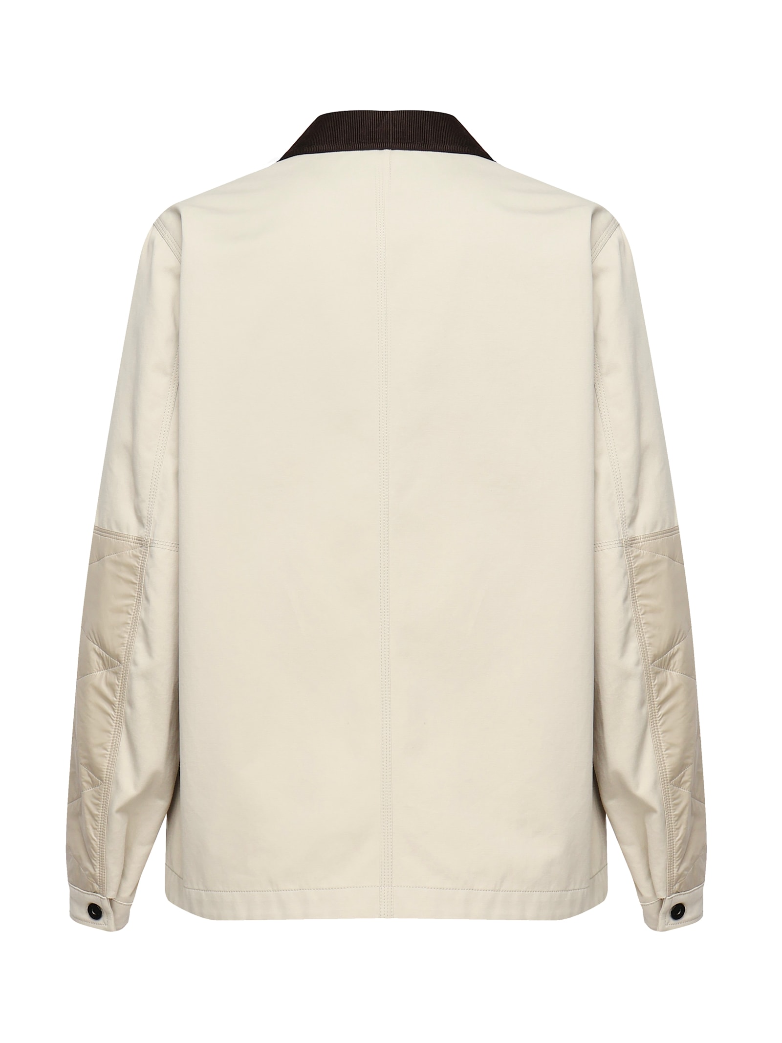 Shop Moncler Geike X Frgmt Shirt Jacket In Grey