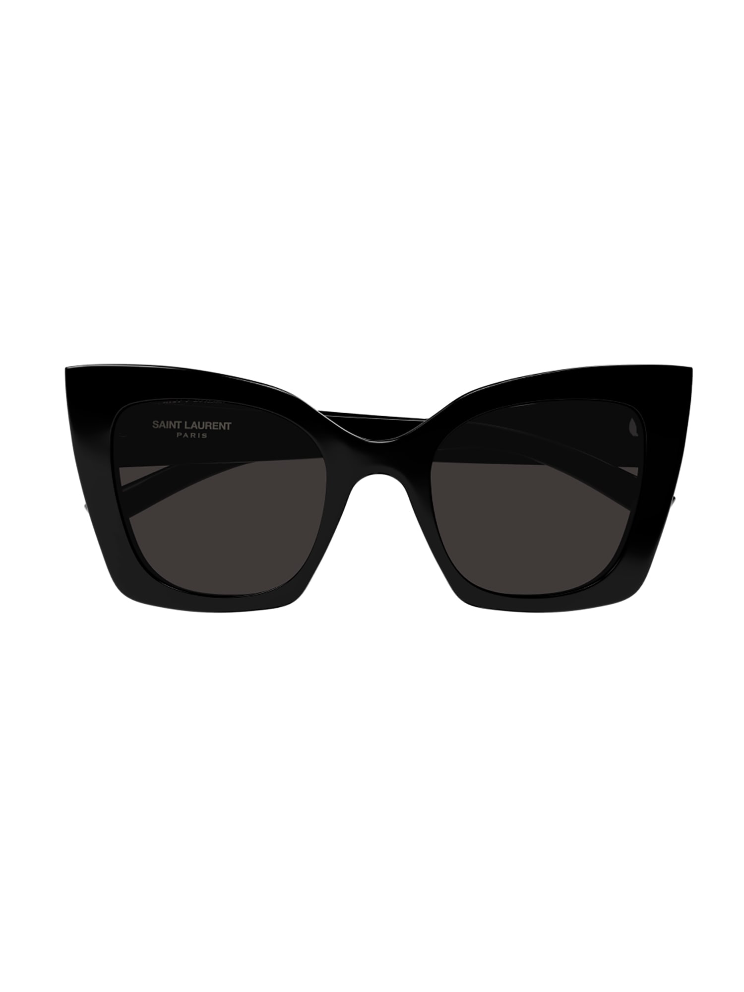 Shop Saint Laurent Sl 552 Sunglasses In Black Black Black