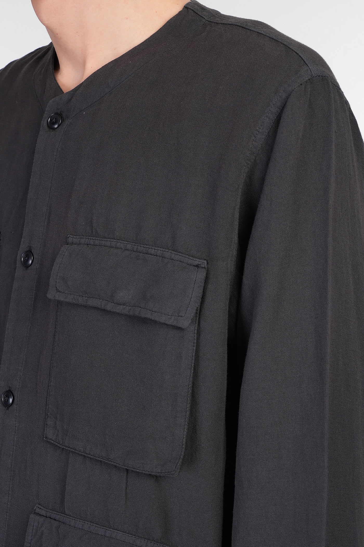 Maharishi Casual Jacket In Black Cotton
