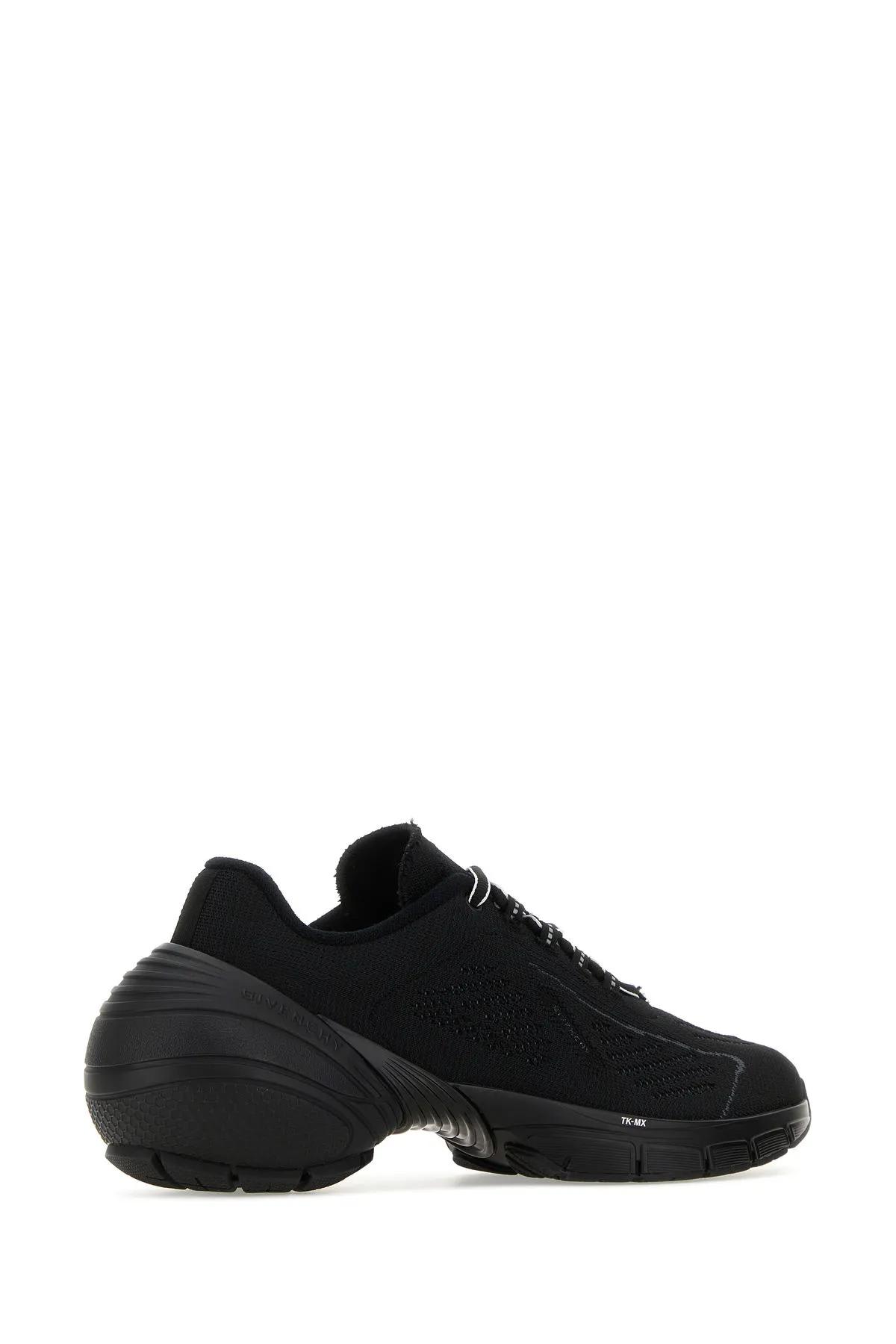 Shop Givenchy Black Fabric Tk-mx Sneakers