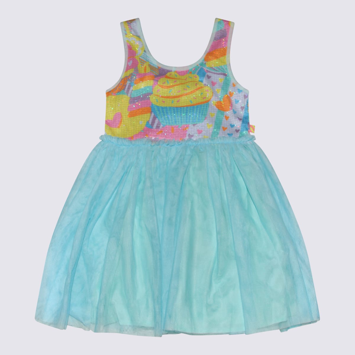 Billieblush Kids' Blue Dress In Piatto Blu