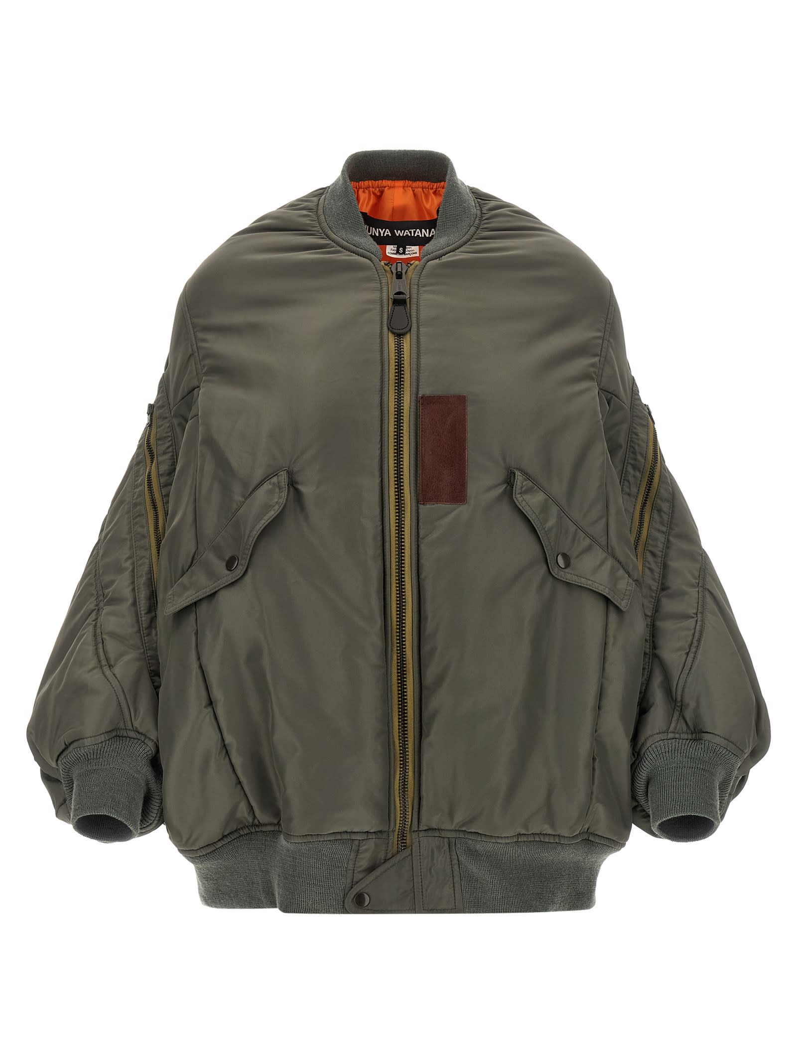 Junya Watanabe Zippered Casual Jacket In Green