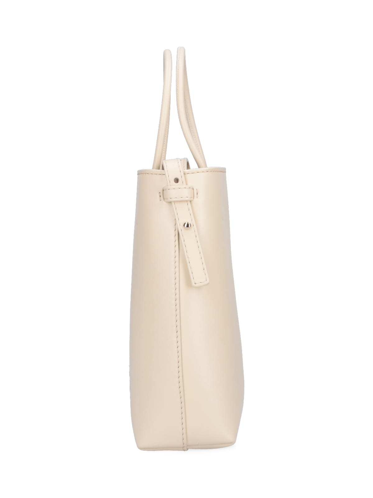 Shop Chloé Micro Bag Sense In Crema