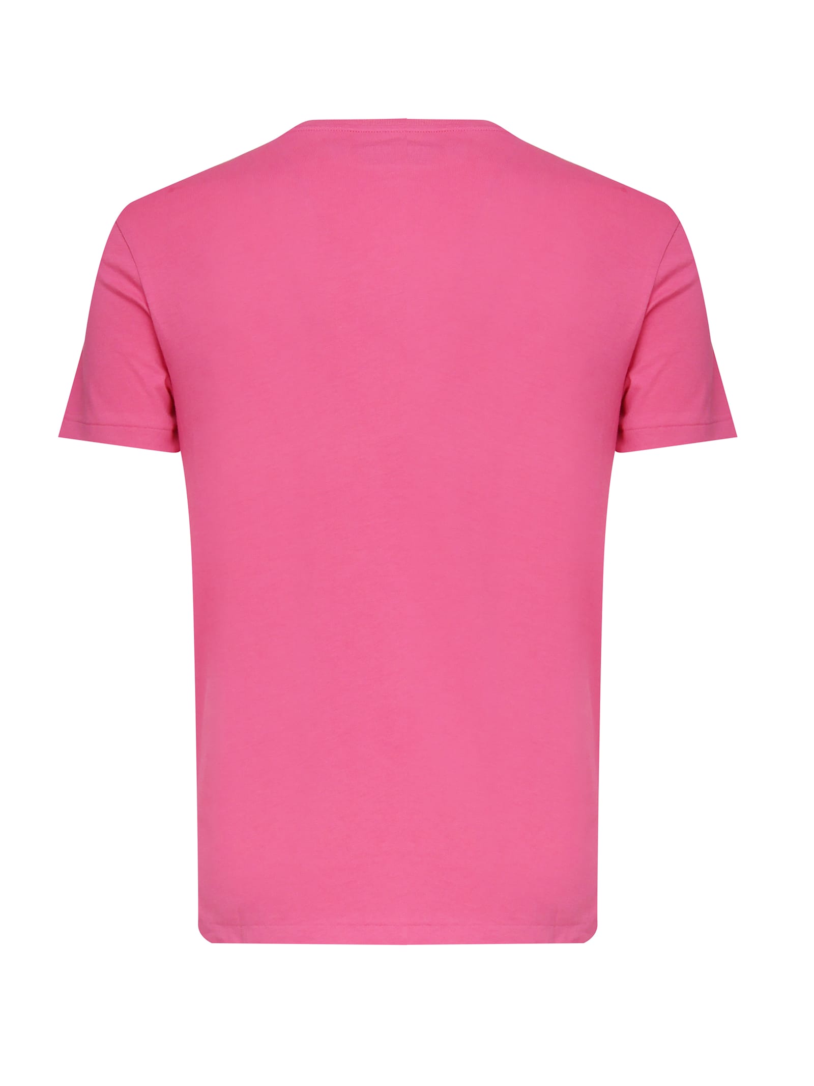 Polo Ralph Lauren Pima Short Sleeve Slim Fit T-shirt In Peony/c7331