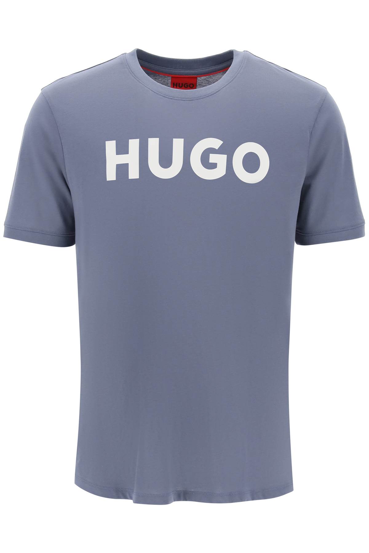 Hugo Boss Dulivio Logo T-shirt In Open Blue (light Blue)