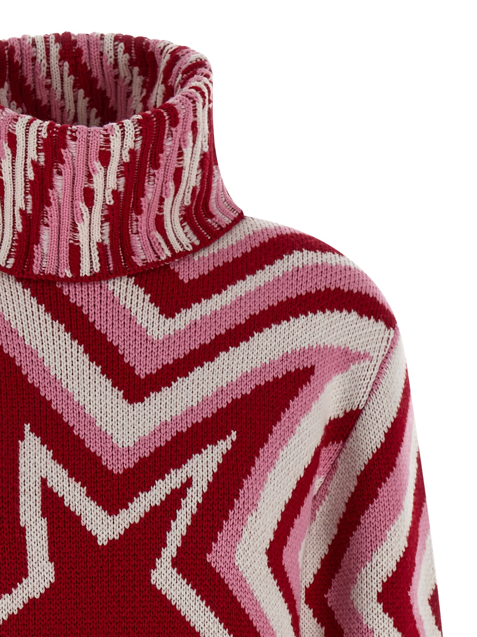 Perfect Moment Mia Turtleneck Sweater In Multi