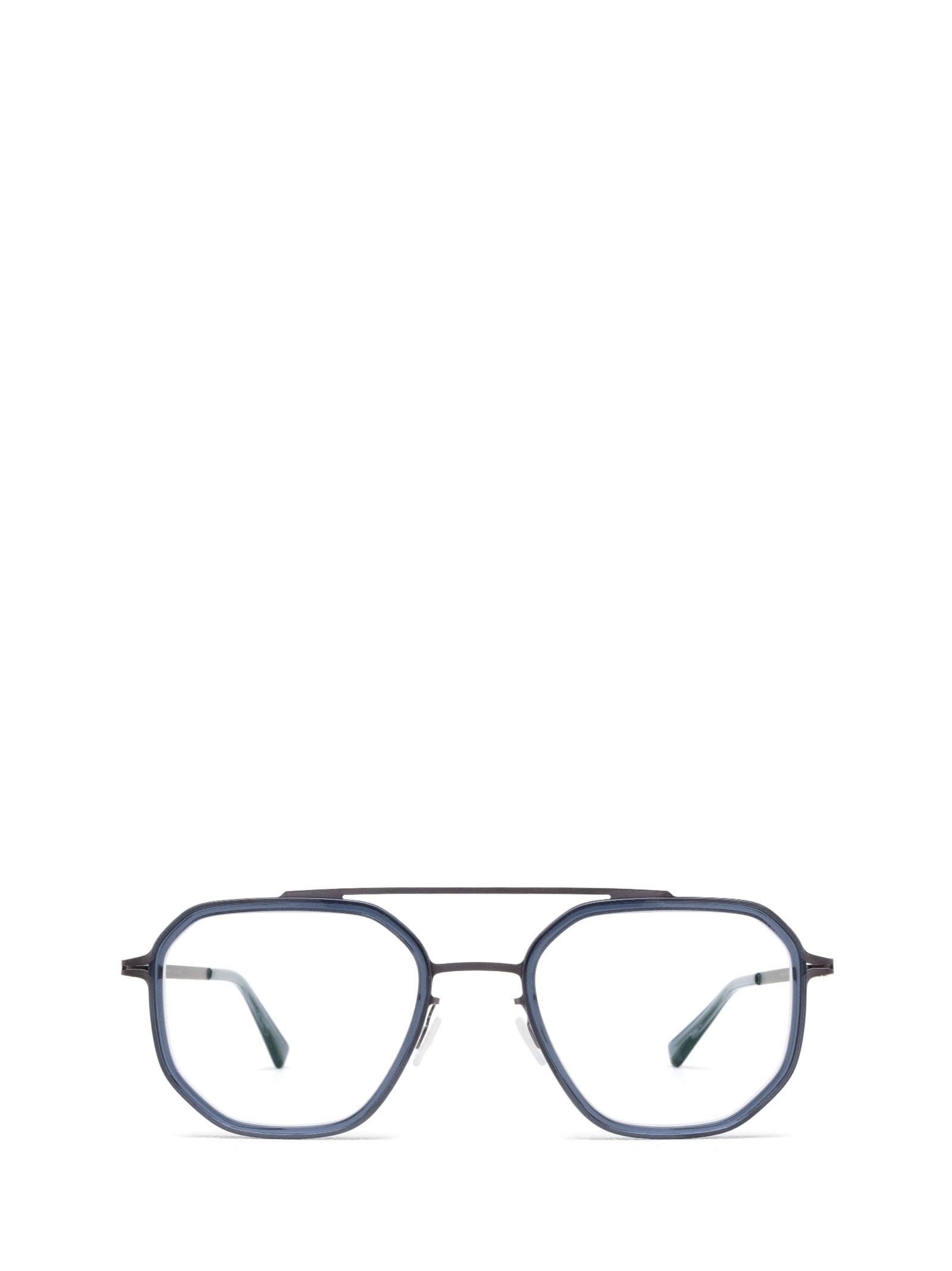 Shop Mykita Satu A66-blackberry/deep Ocean Glasses