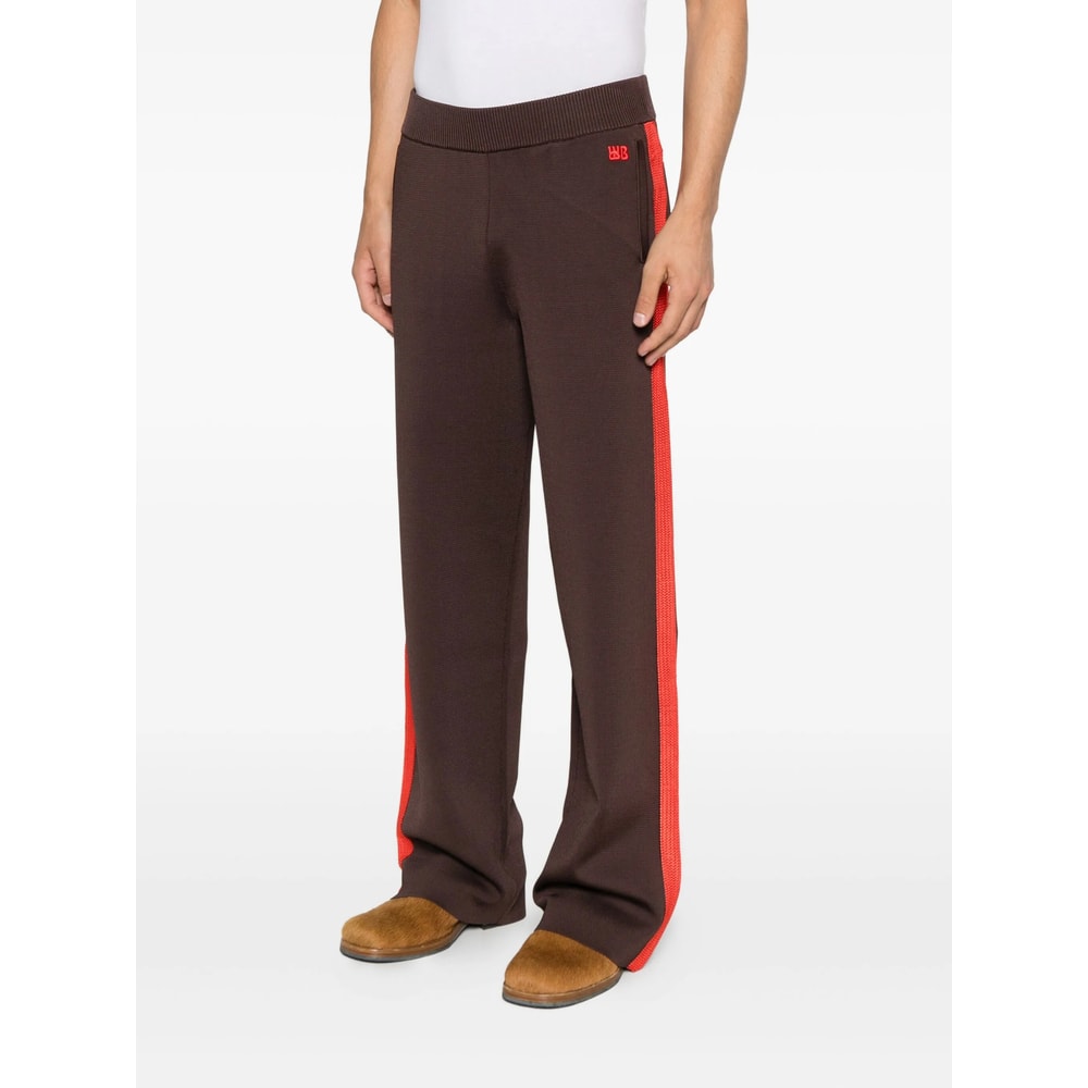 Wales Bonner Side-stripe Trousers In Multi