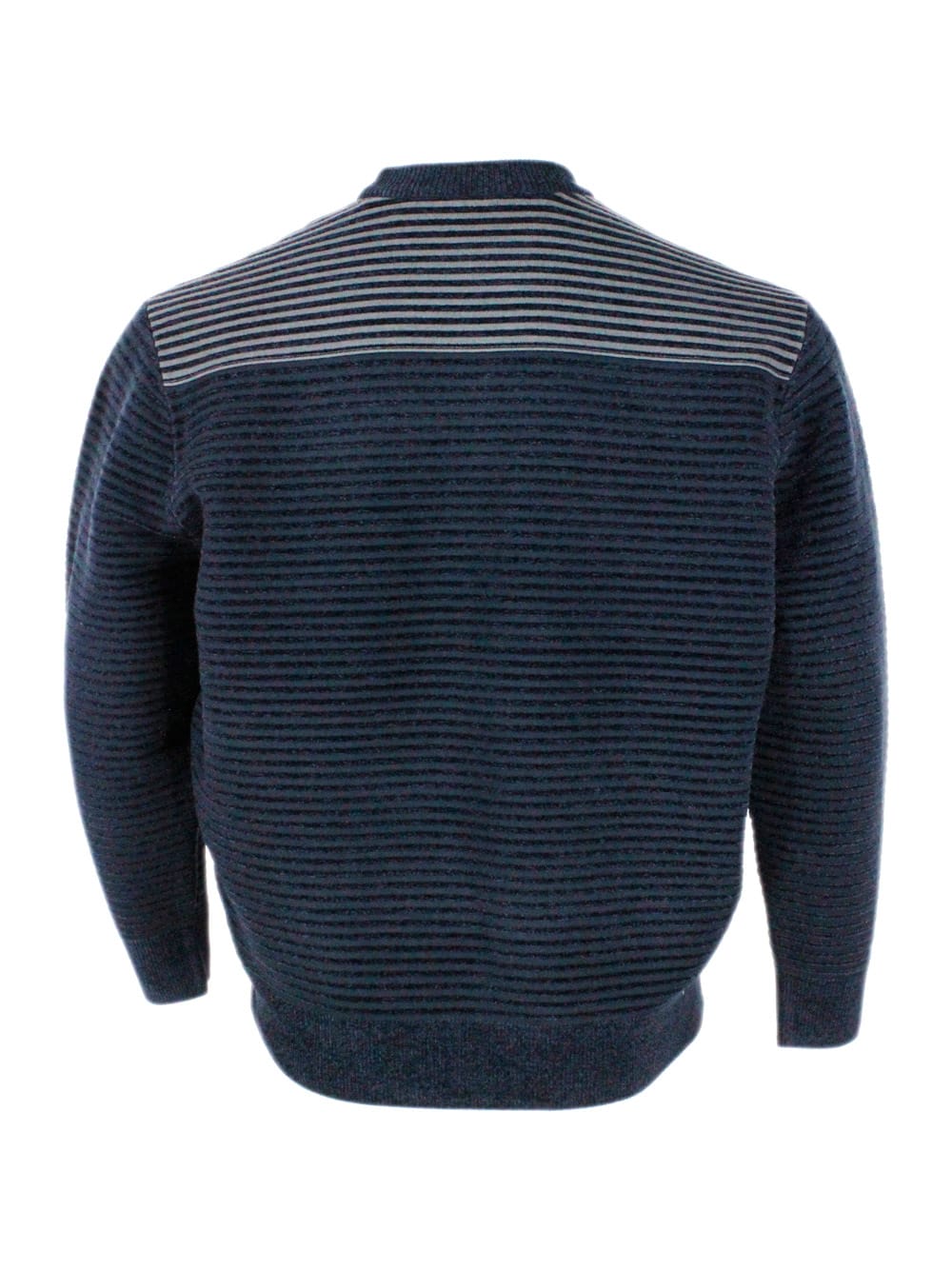 Shop Armani Exchange Sweater In Blue