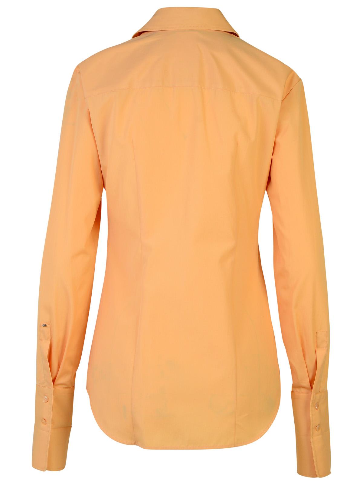 oste Orange Cotton Shirt