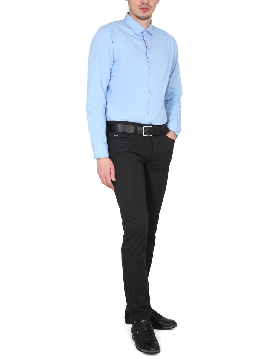 Hugo Boss Boss Jeans With Logo In Black