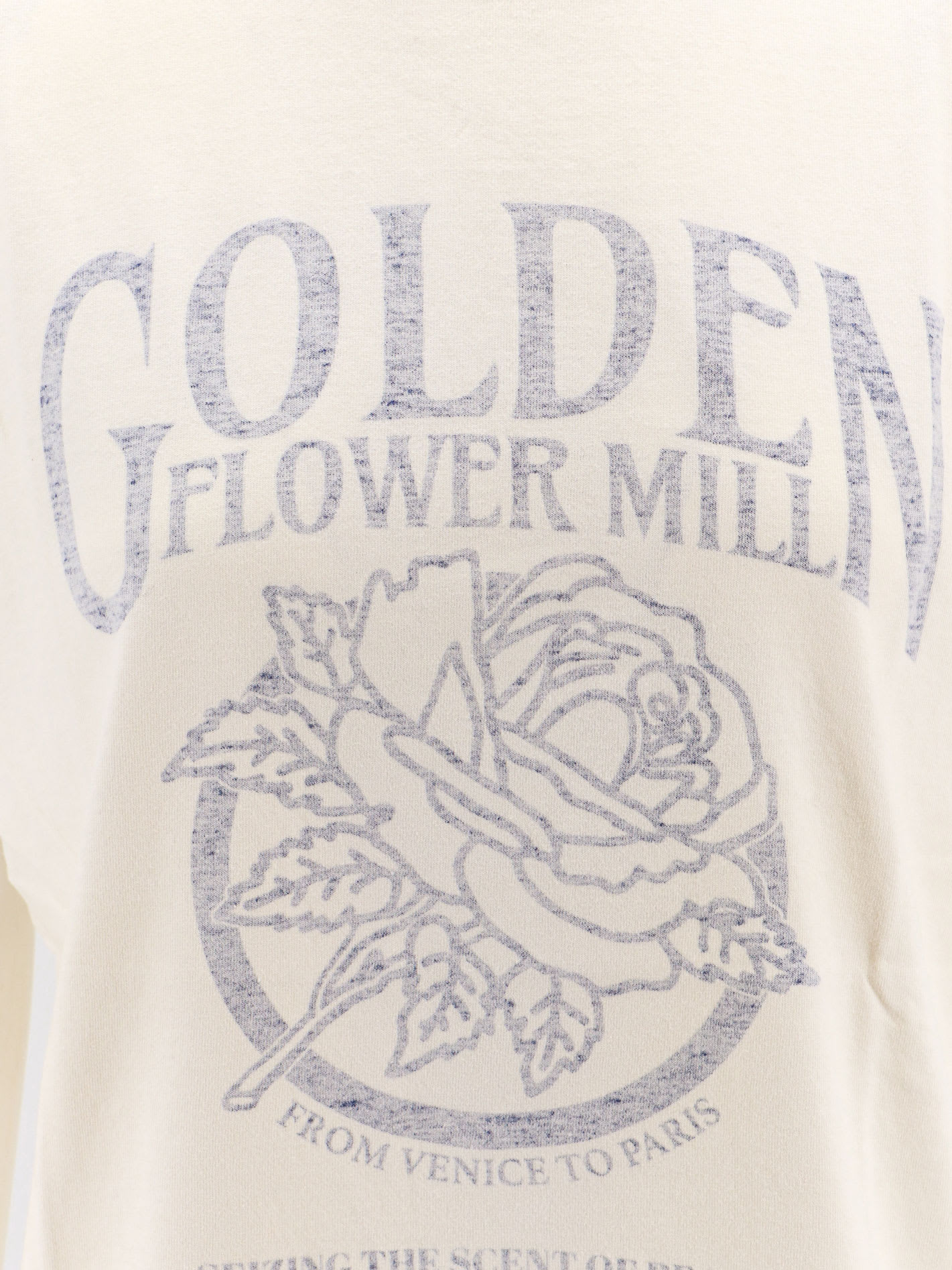 Shop Golden Goose T-shirt In Bianco