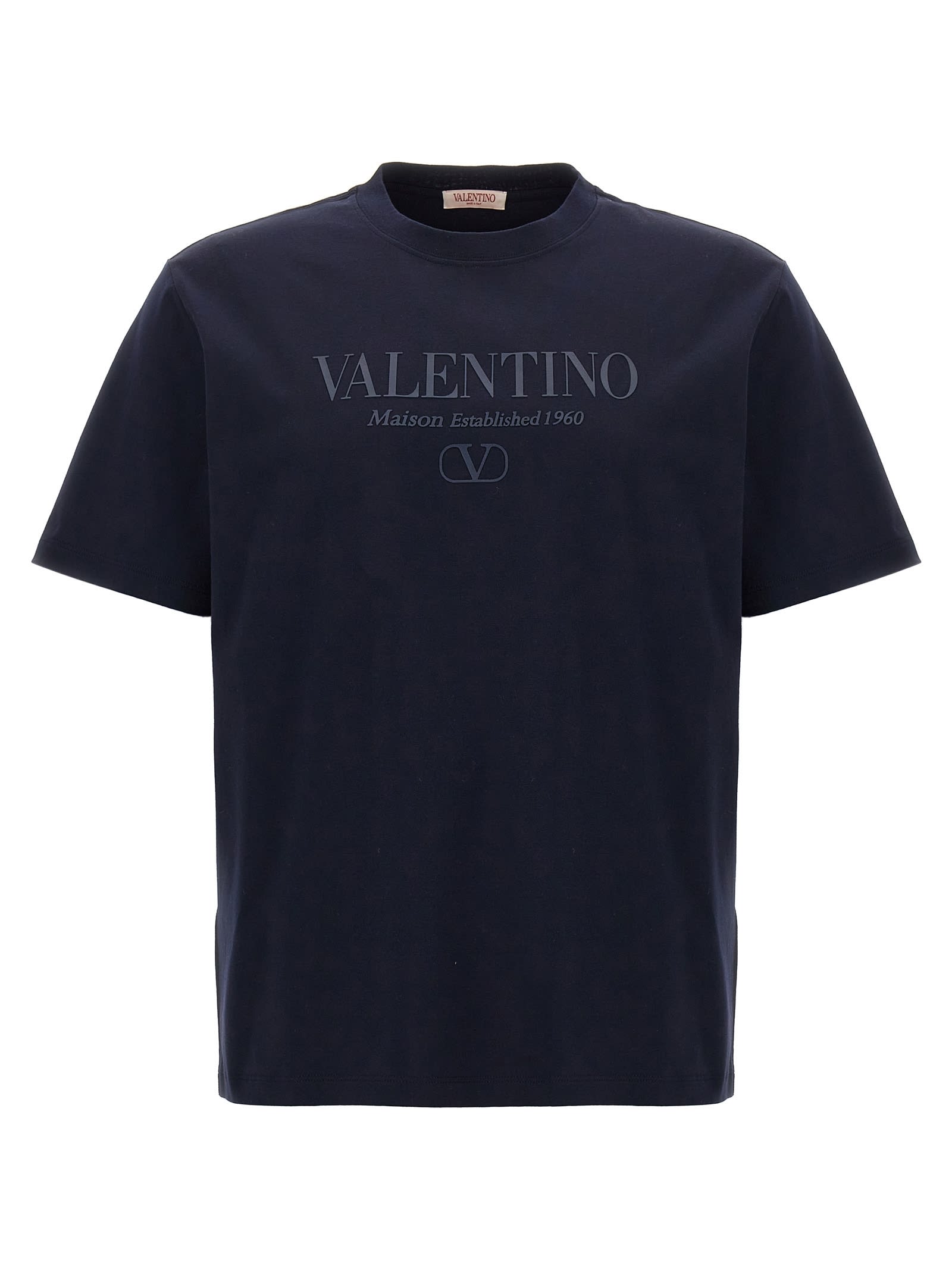 Shop Valentino Logo Print T-shirt